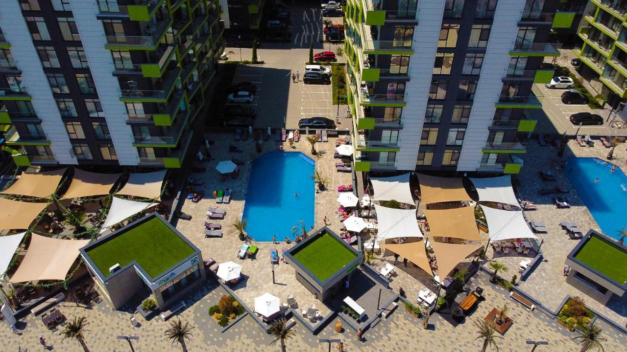 Cristalex Aparthotel & Spa Mamaia Nord Năvodari المظهر الخارجي الصورة